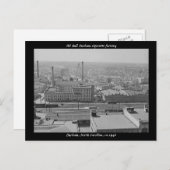 Old Bull Durham Zigarettenfabrik Postkarte (Vorne/Hinten)