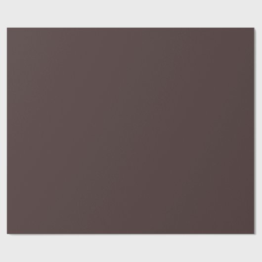 Old Burgundy Solid Color Geschenkpapier (Flach)