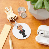 Old Businessman Schlüsselanhänger