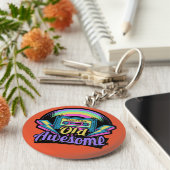 Old but Awesome custom name key chains Schlüsselanhänger (Seite)