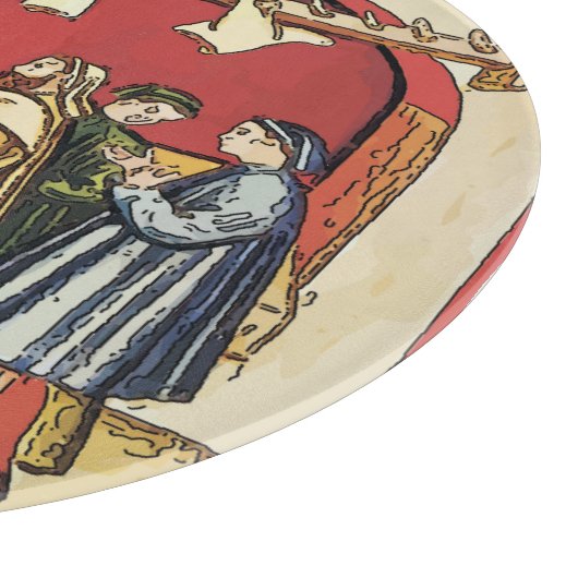 Old Butler Shop Schneidebrett (Ecke)