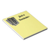 Old Camera Notepad Notizblock (angewinkelt)