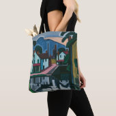 "Old Canal Port" Kunsttaschen Tasche (Von Nahem)