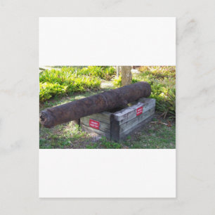 Old Cannon Postkarte