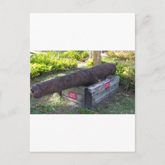 Old Cannon Postkarte (Vorderseite)