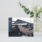 Old Cannon Postkarte (Stehend Vorderseite)