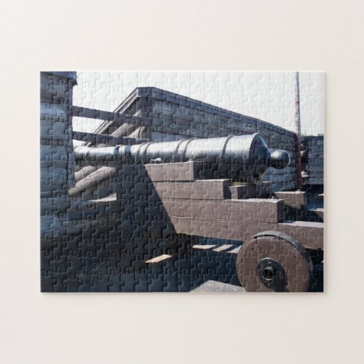 Old Cannon Puzzle (Horizontal)