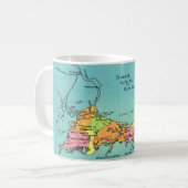 Old Cape Cod Map Kaffeetasse (Vorderseite Links)