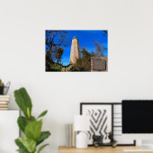 Old Cape Henry Lighthouse - Fort Story, Virginia Poster (Heimbüro)