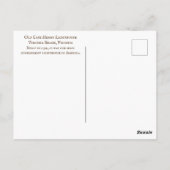 Old Cape Henry Lighthouse - Virginia Beach, VA Postkarte (Rückseite)