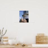 Old Cape Point Lighthouse, Südafrika Poster (Küche)