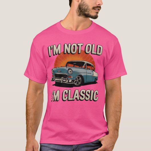 old car classic vintage boy T-Shirt (Vorderseite)