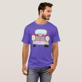 Old Car Girly Distractionactics Pink and Purple gi T-Shirt (Vorne ganz)