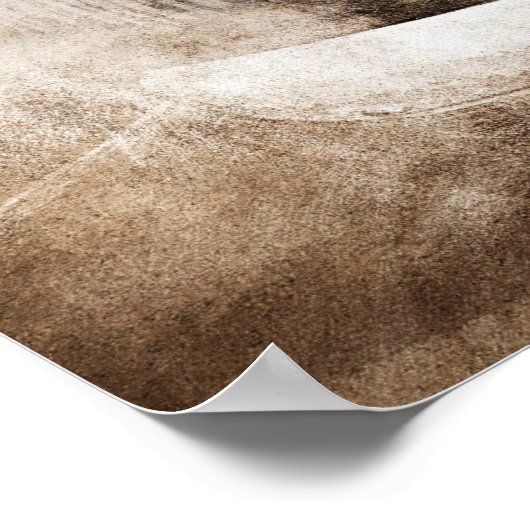 Old Car Vintage Poster (Ecke)