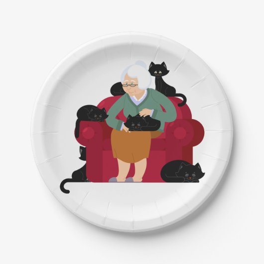 Old Cat Lady Paper Teller (Vorderseite)