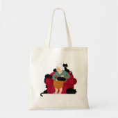 Old Cat Lady Tote Bag Tragetasche (Vorne)