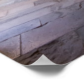 Old Cathedral Cloister Walkway Poster (Ecke)