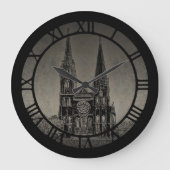 Old Cathedral Große Wanduhr (Vorderseite)