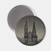 Old Cathedral Magnet (Vorderseite/Rückseite)