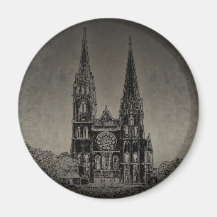 Old Cathedral Magnet