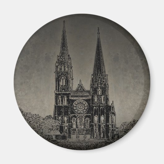 Old Cathedral Magnet (Vorne)