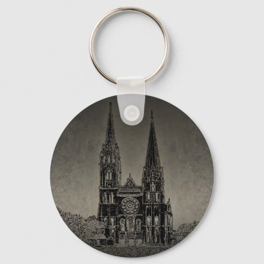 Old Cathedral Schlüsselanhänger (Vorderseite)