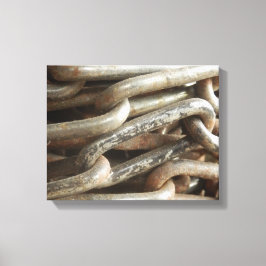 Old Chain Canvas Print Leinwanddruck