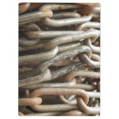 Old Chain Clipboard Klemmbrett (Rückseite)