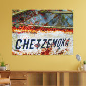 Old Chetzemoka Boat 2 Leinwanddruck (Insitu (Wohnzimmer))