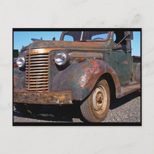 Old Chevy Truck - Postkarte (Vorderseite)