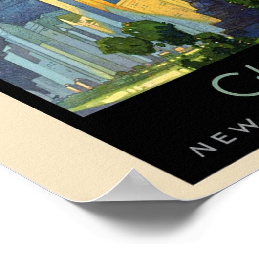 Old Chicago Poster (Ecke)