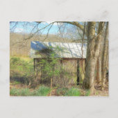 Old Chicken Coop Postkarte (Vorderseite)