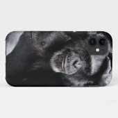 Old Chimpanzee iPhone Case (Rückseite (Horizontal))