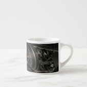 Old Chrysler Dashboard Nah-up Espresso Tasse (Rechts)