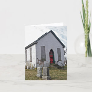 Old Church Note Card Karte