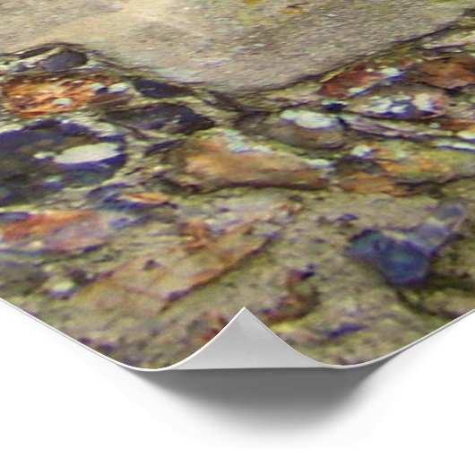 Old Church Window Poster (Ecke)