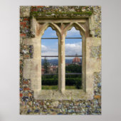 Old Church Window Poster (Vorne)