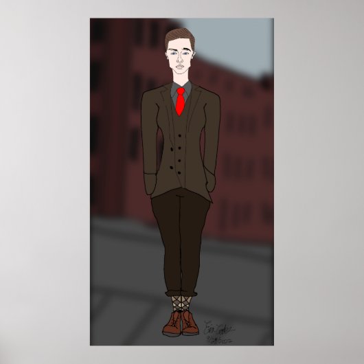 Old City Butch Poster Art (Vorne)