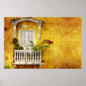 Old City Cartagena Poster (Vorne)