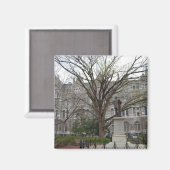 Old City Hall, Richmond, VA im Frühjahr Magnet (Vorderseite/Rückseite)