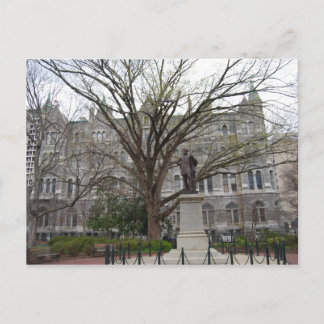 Old City Hall, Richmond, VA im Frühjahr Postkarte