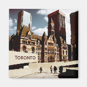 Old City Hall, Toronto, Kanada Magnet (Vorne)