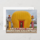 Old Clam Muschel Station Postcard Postkarte (Vorne/Hinten)