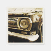 Old Classic Car Headlight #2 Serviette (Vorderseite)