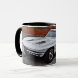 Old Classic Corvette Car Tasse Cup