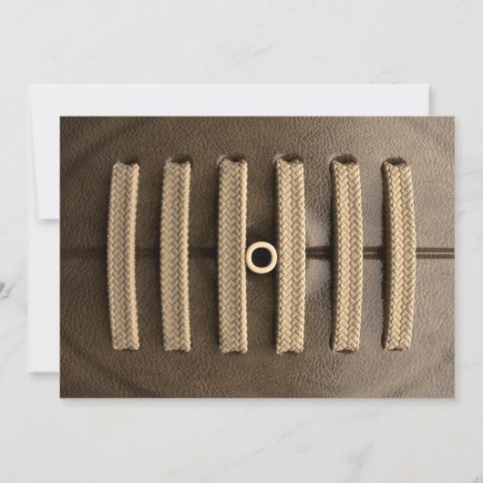 Old Classic Retro Rugby Ball (Vorderseite)