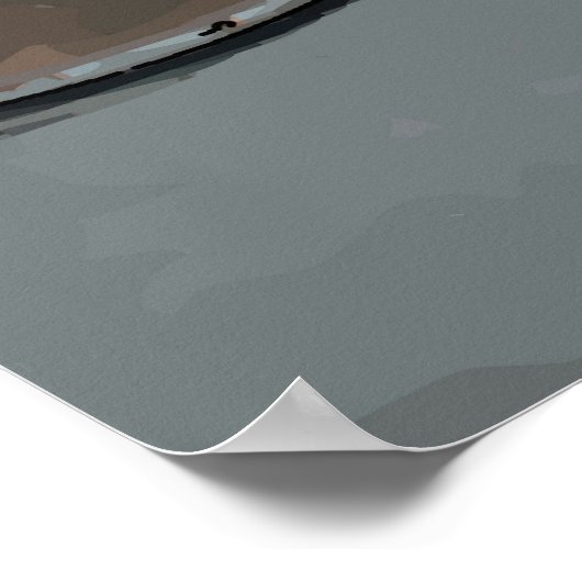 Old Claw Foot Bath Tubs Poster (Ecke)