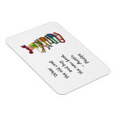 Old Coat Tray Buy New Book Niedlich Girl Reading Q Magnet (Rechte Seite)