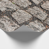 Old cobble stone pattern at the streetabstract,anc geschenkpapier (Ecke)
