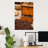Old Coffee Grinder Poster (Heimbüro)